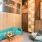 Peloton's lobby features wood sculpture by Joe Thurston