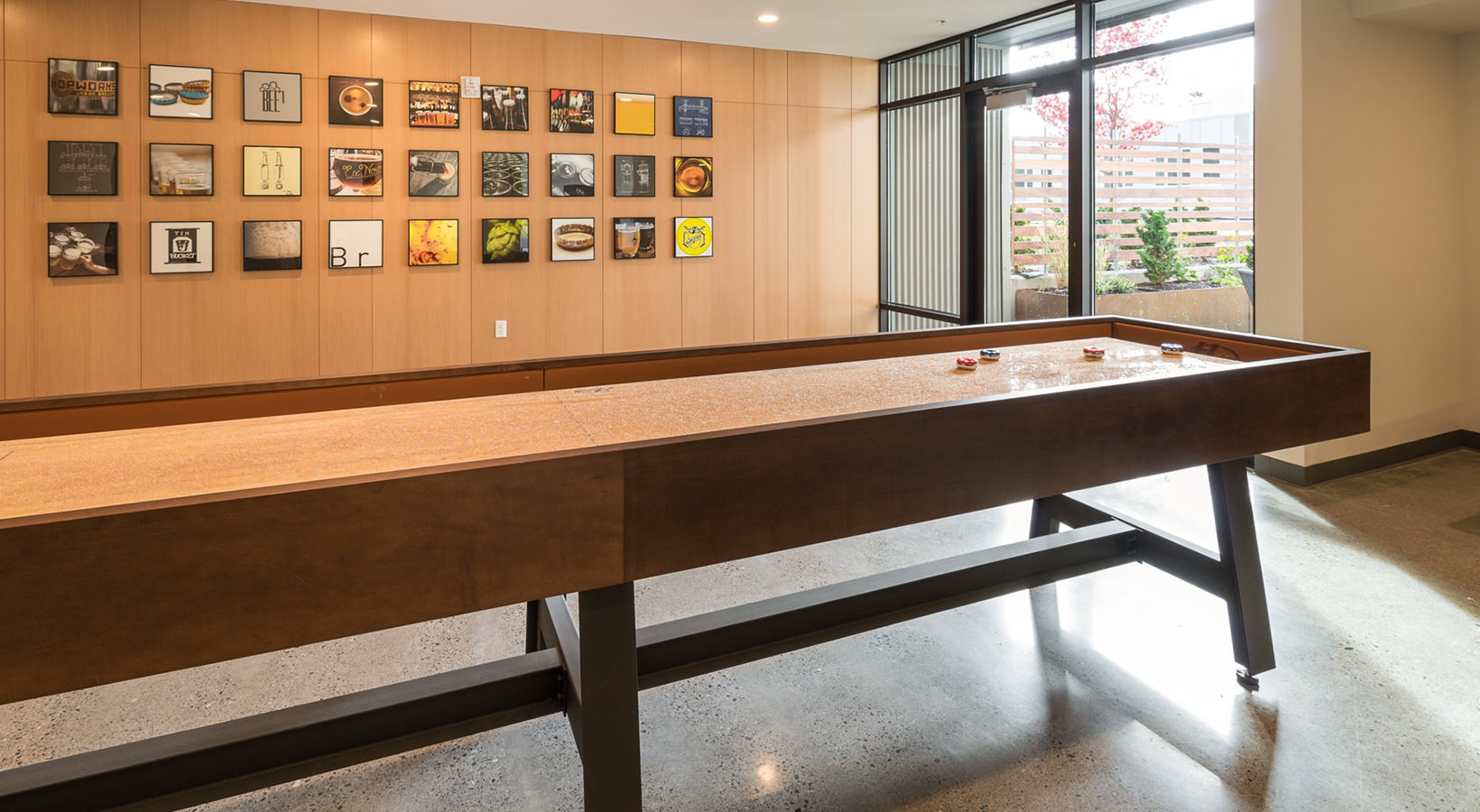Amenity spaces are designed for fun Amenity spaces are designed for fun