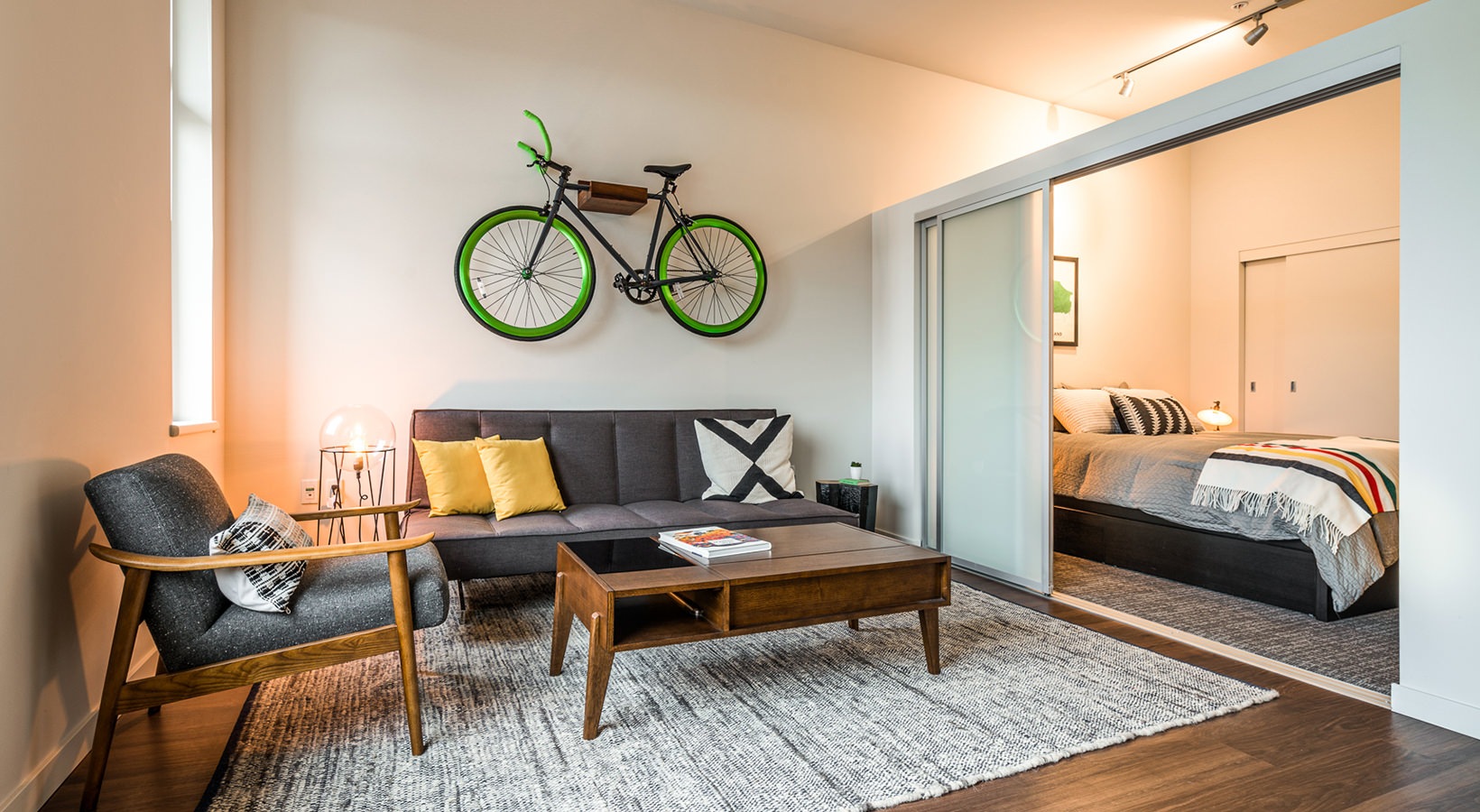 The urban one bedroom is one of many layouts available The urban one bedroom is one of many layouts available