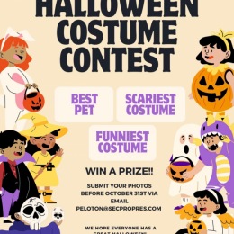 Deadline is the 31st 👻 3 categories, 3 prizes! 
See flyer for details 🎃 
#residentlife #apartmentliving #residentevents #halloweencontest #pdx #portland Instagram post from @pelotonpdx on October 18, 2023 18:55:16pm